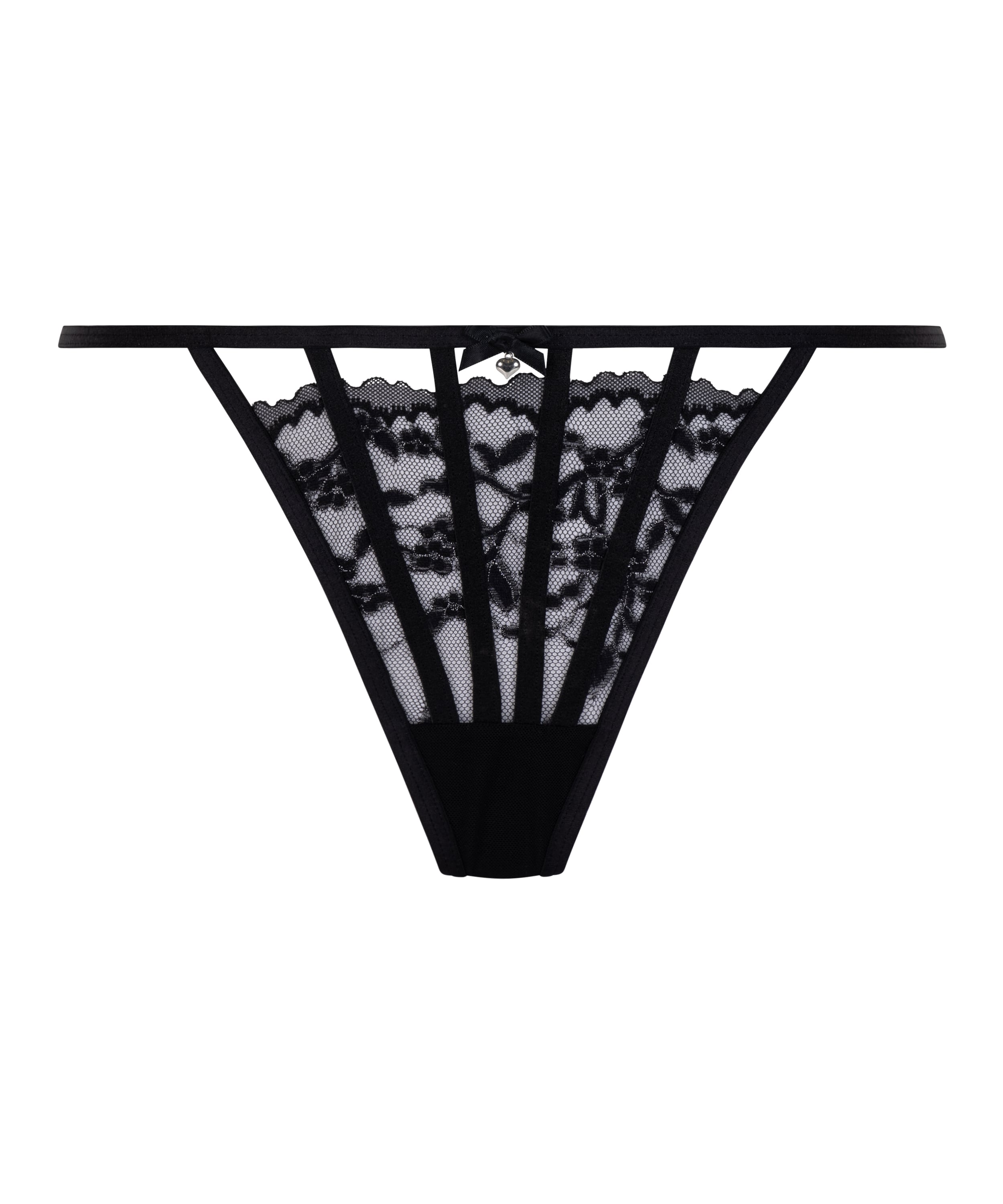 Pearl Thong, Black, main
