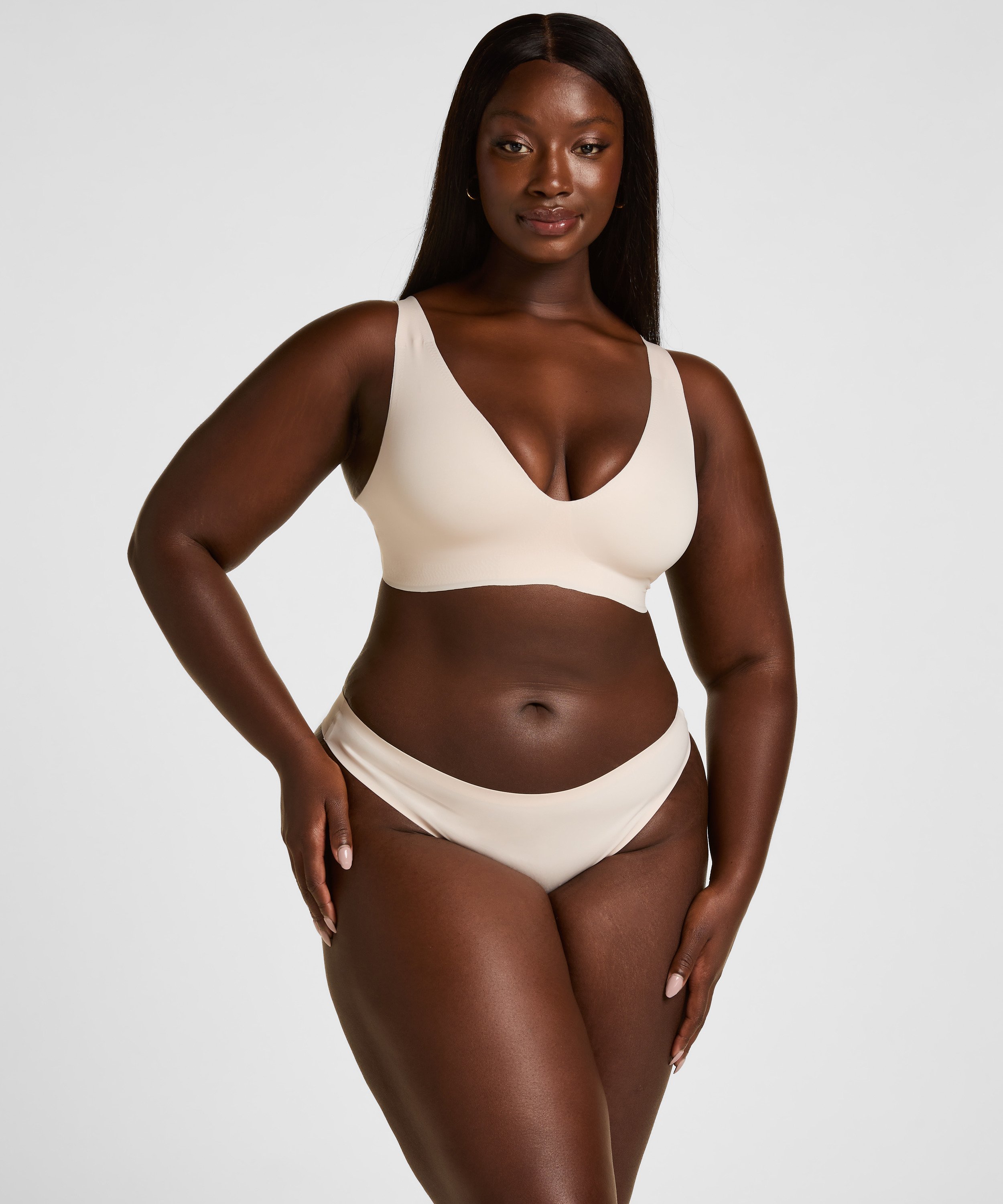 Super Comfort Thong, Beige, main