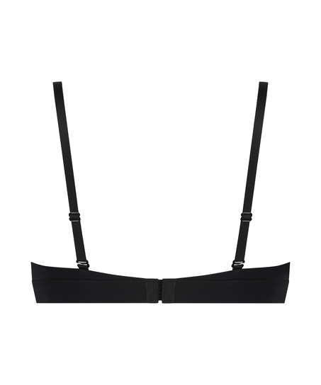 Padded Non-Wired Bra, Black