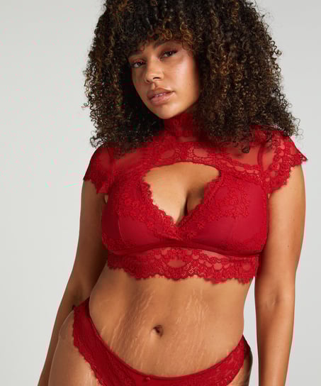 Daisy Bralette, Red