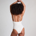 Crochet Bathingsuit, White
