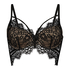 Marilee Padded Underwired Longline Bra, Black