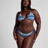 Cali Triangle Bikini Top, Blue