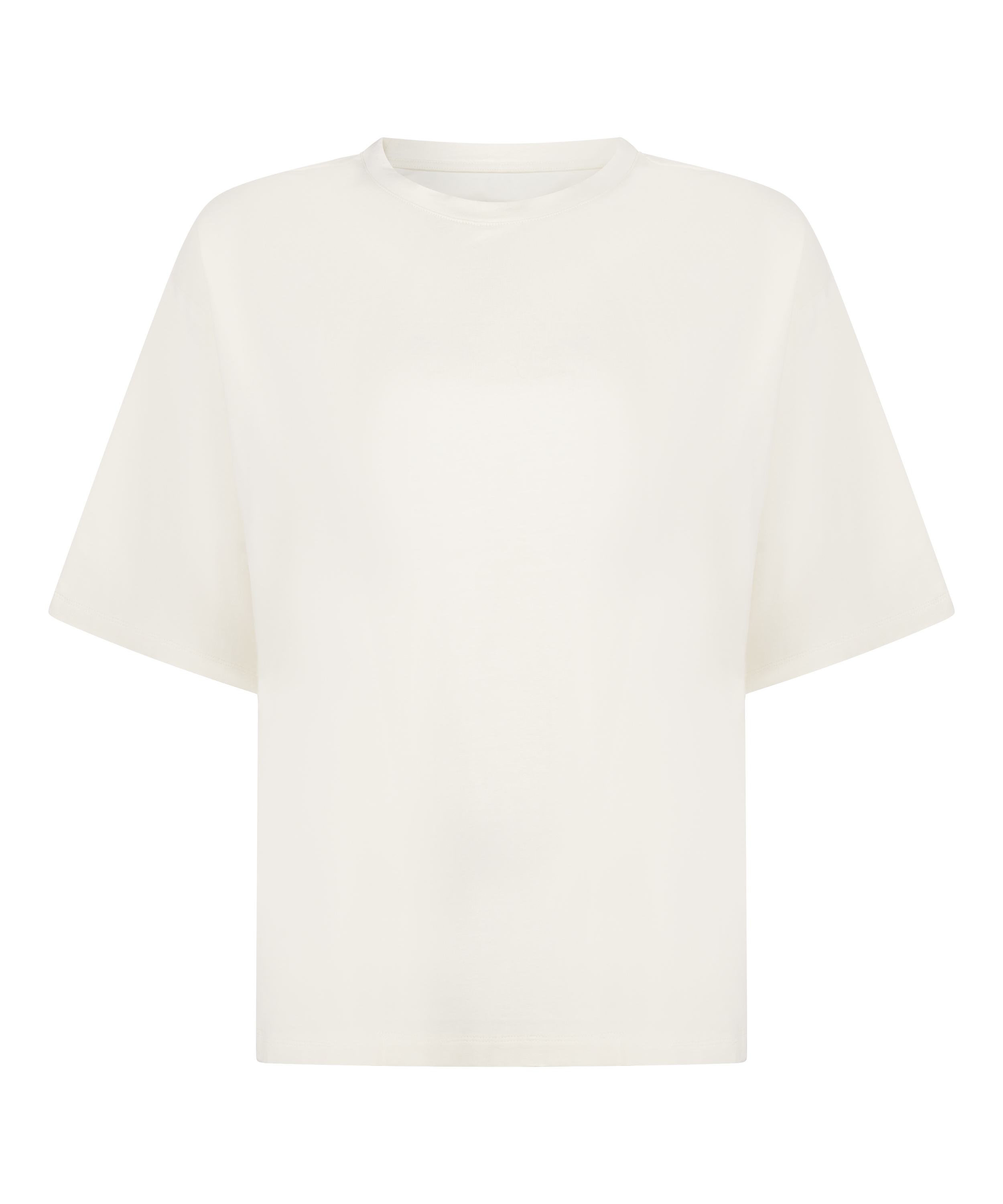 Pyjama Top Loose, White, main