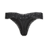 Madison Extra Low Thong, Black