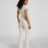 Flared Lounge Pants, Grey
