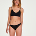 Seamless bralette, Black