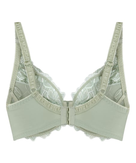 Diva Non-Padded Underwired Bra, Green