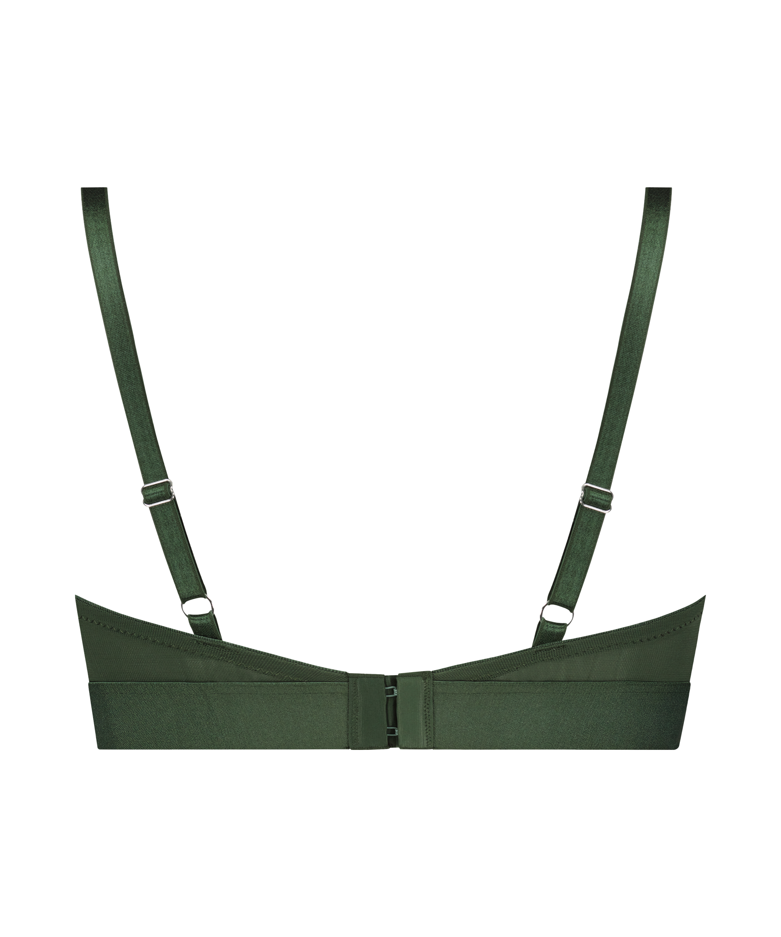 Cleo padded non-underwired bra, Green, main