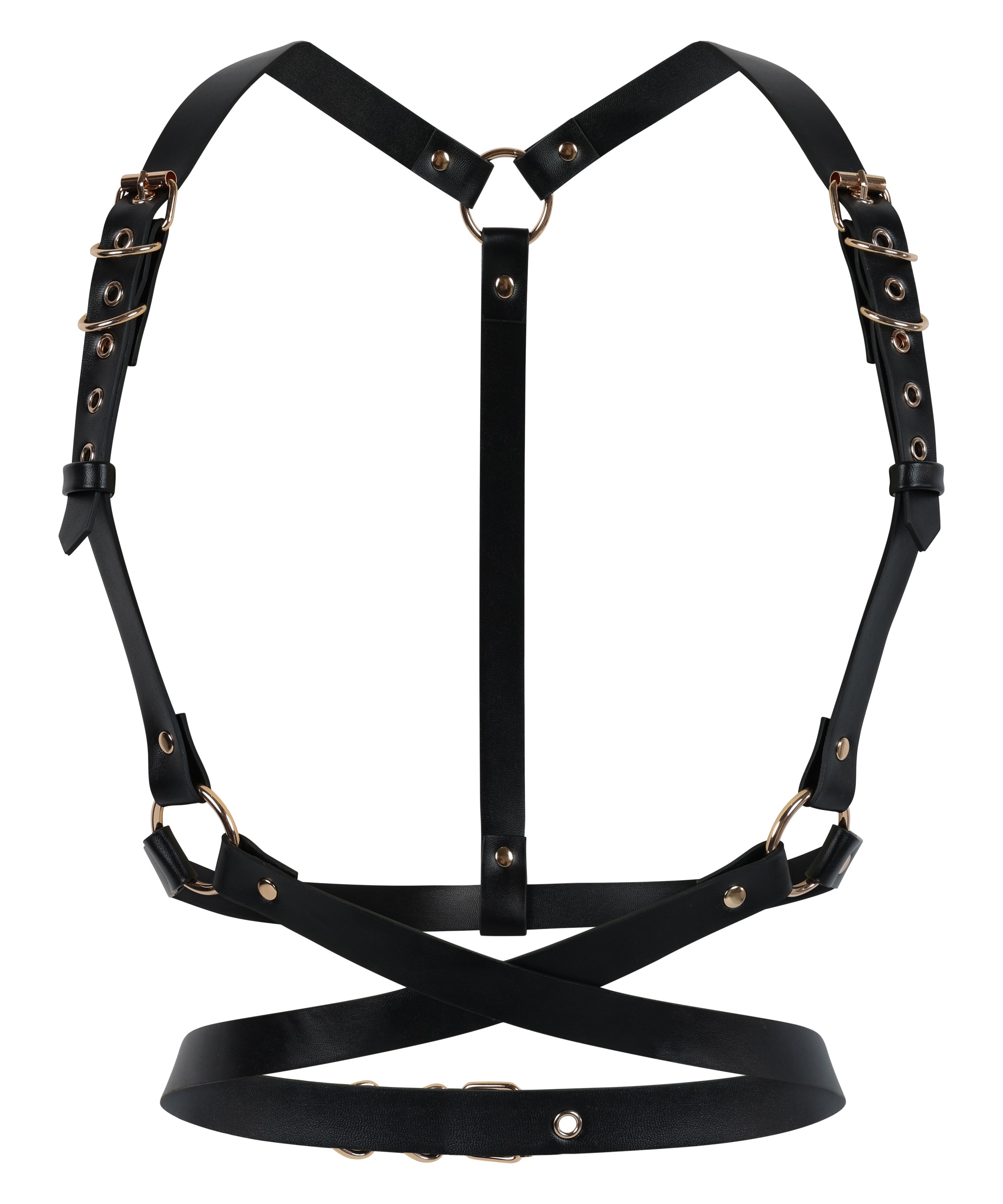 Private Harness, Black, main