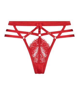 Mitzy thong, Red