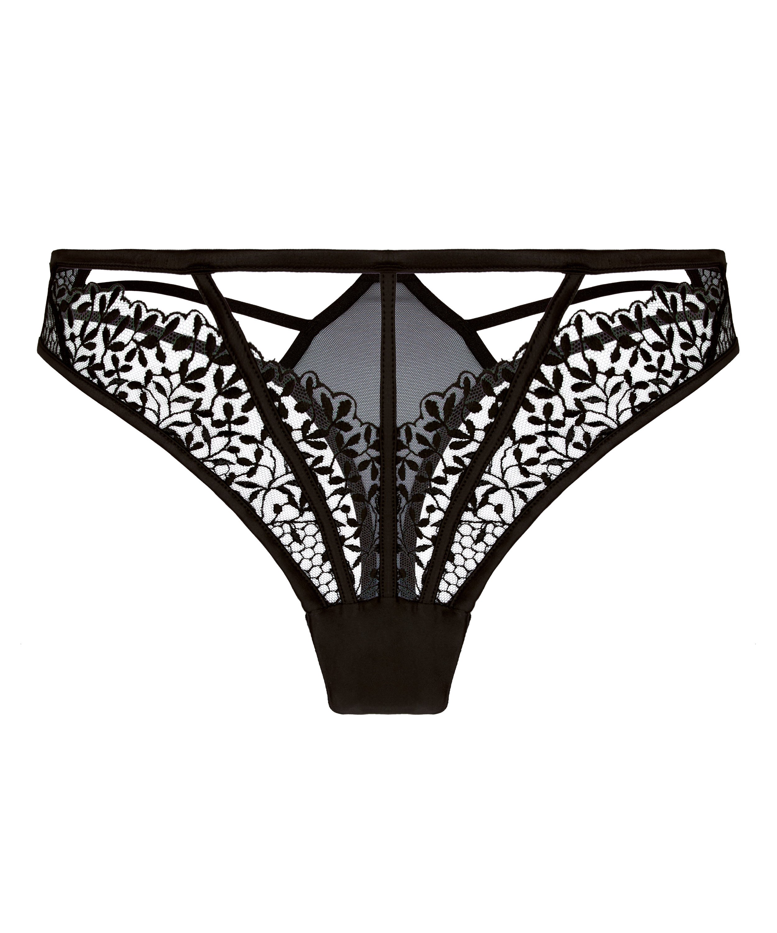 Kristina Highleg Thong, Black, main