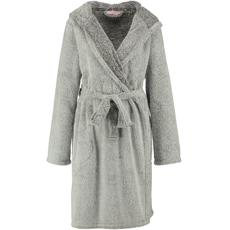Bathrobe Snuggle, Gray