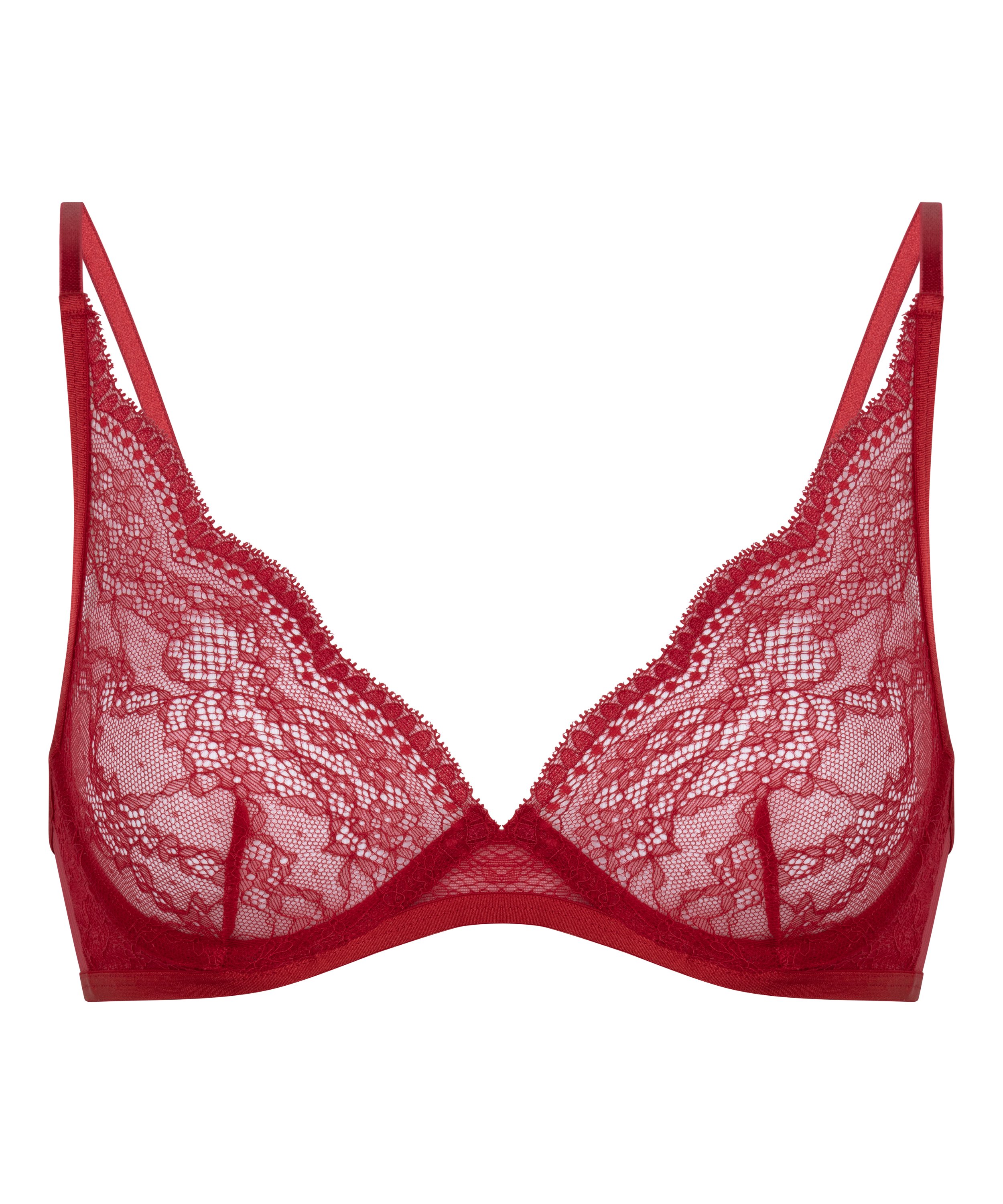 Isabelle Non-Padded Underwired Bra, Red, main
