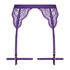 Isabelle Suspenders, Purple