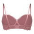 Marine Padded Underwired Bra, Purple