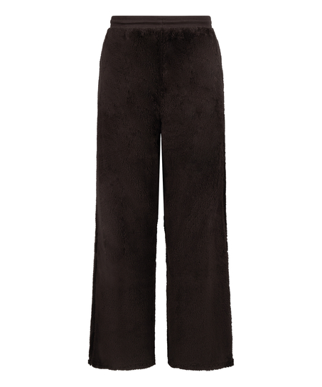 Pant Fluffy Fleece, Brown