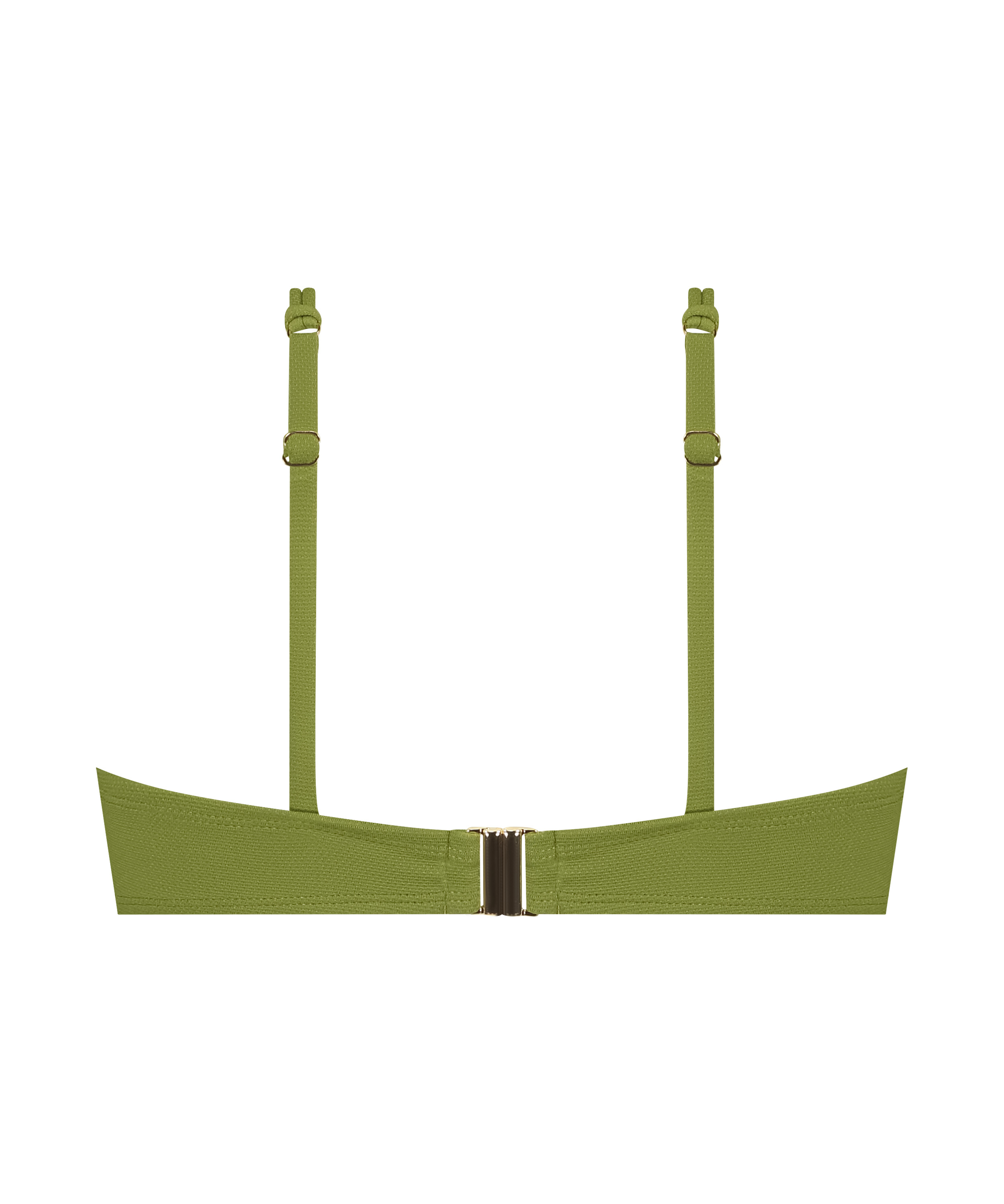 Holbox Bikini Top, Green, main