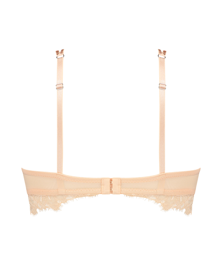 Isabella Non-Padded Underwired Longline Bra, Orange