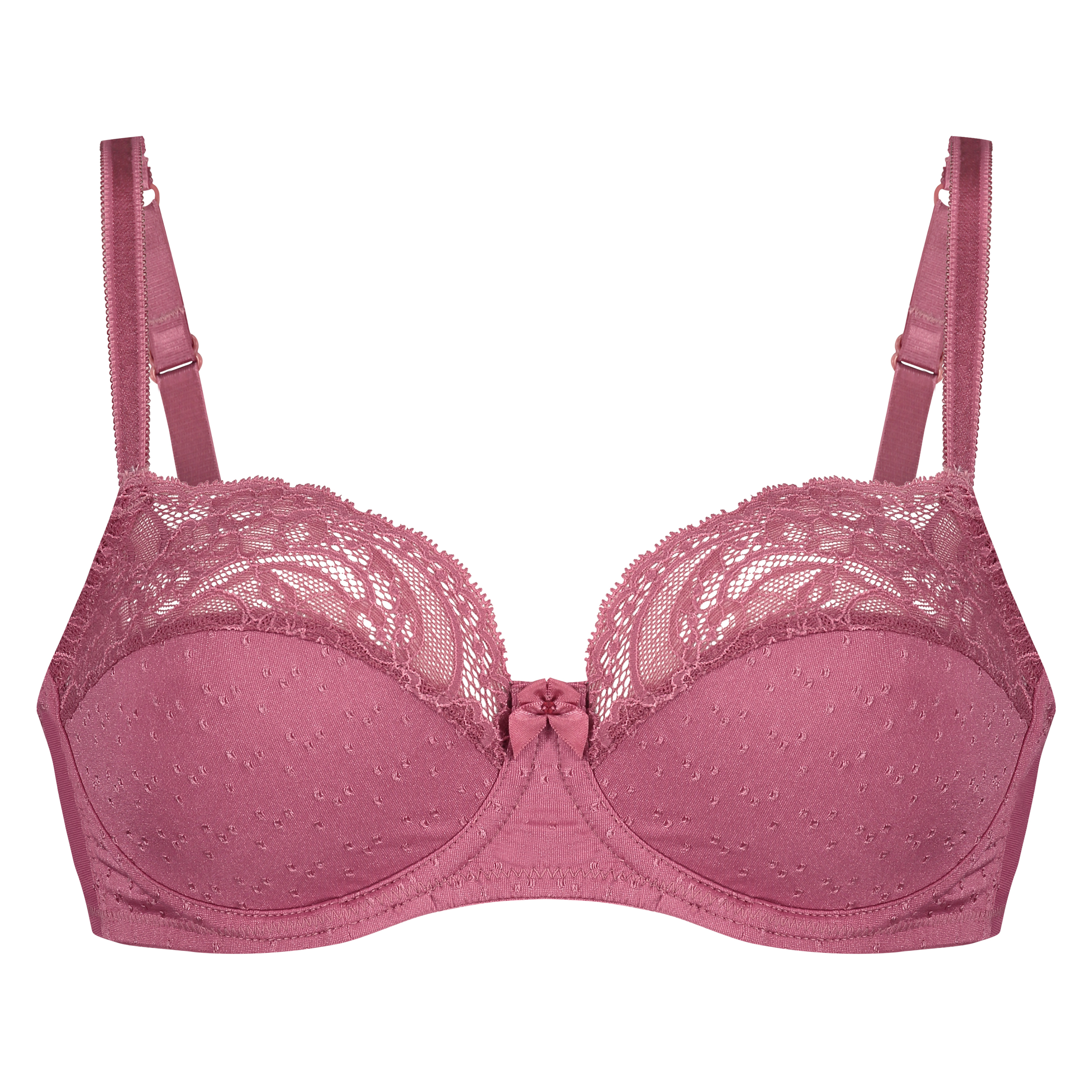 Sophie Non-Padded Underwired Bra, Pink, main