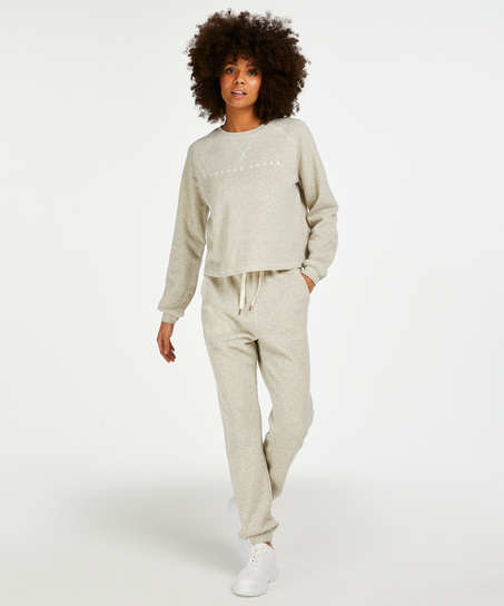 Sweat Brush Jumper, Beige