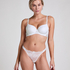 Highleg Tanga Sully, White