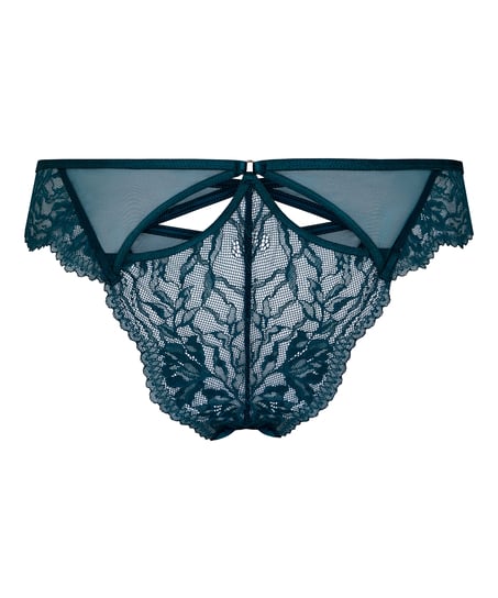 Amel Open Crotch Brazilian, Blue