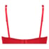 Maya Padded Underwired Push-Up Bra, Red