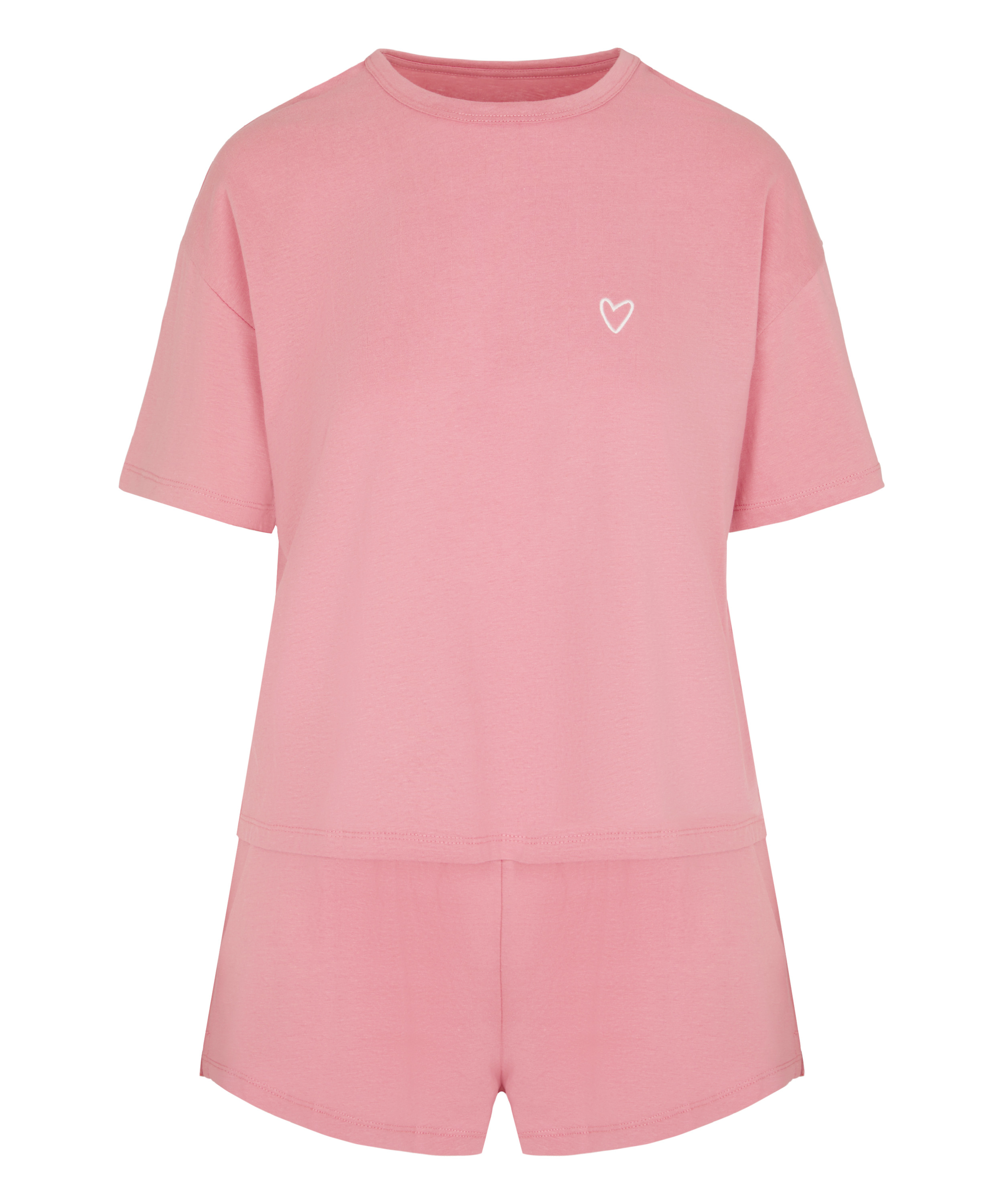 Pyjamaset Cotton, Pink, main