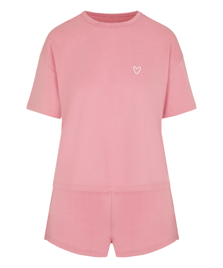 Pyjamaset Cotton, Pink