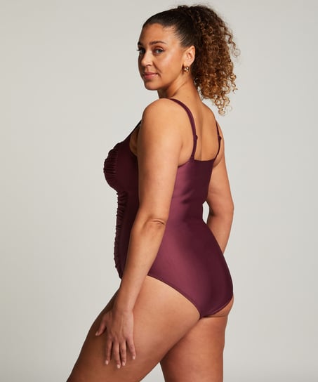 Shaping Ocean Swimsuit, Purple