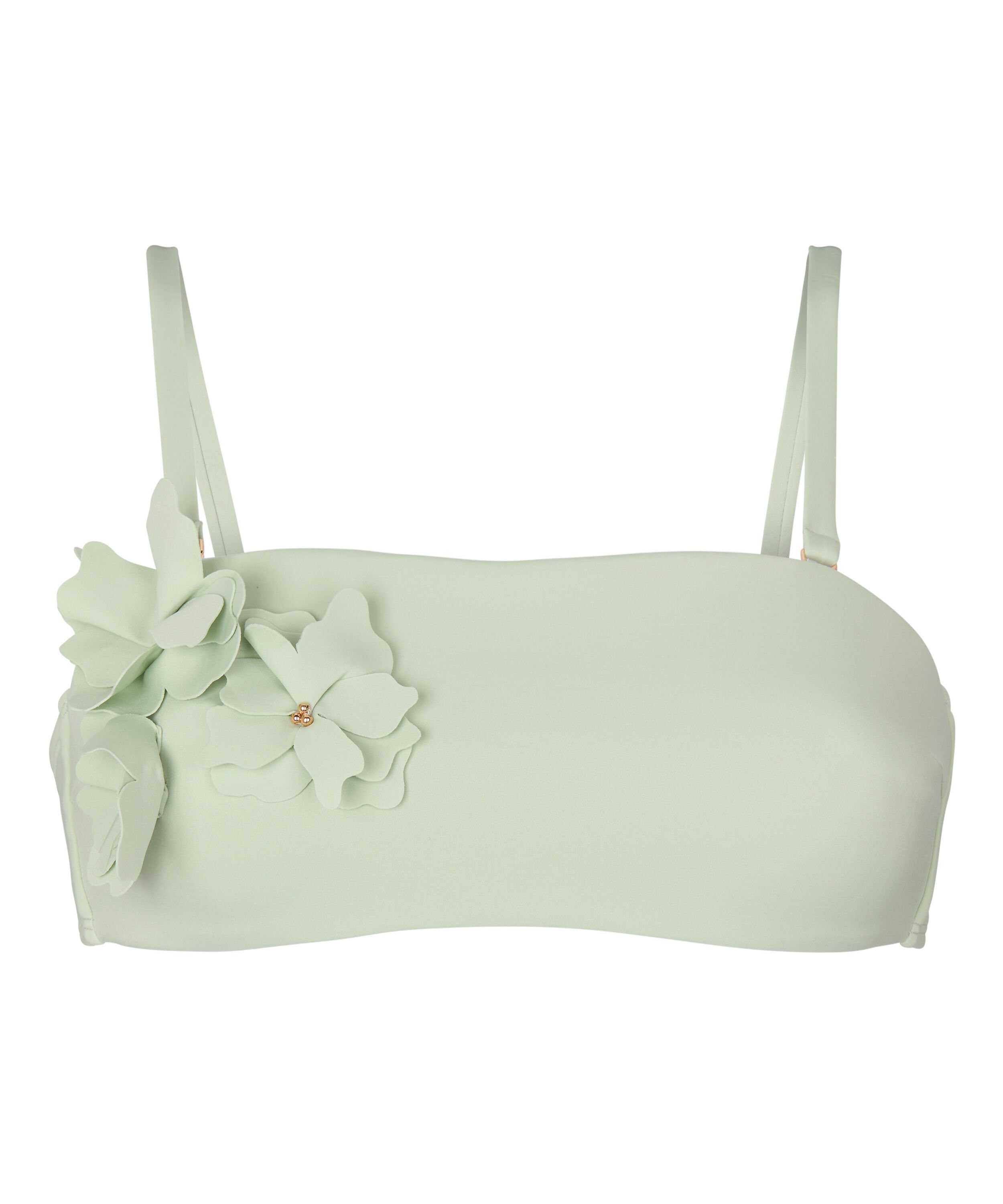 Bandeau Bikini Top Tulum, Green