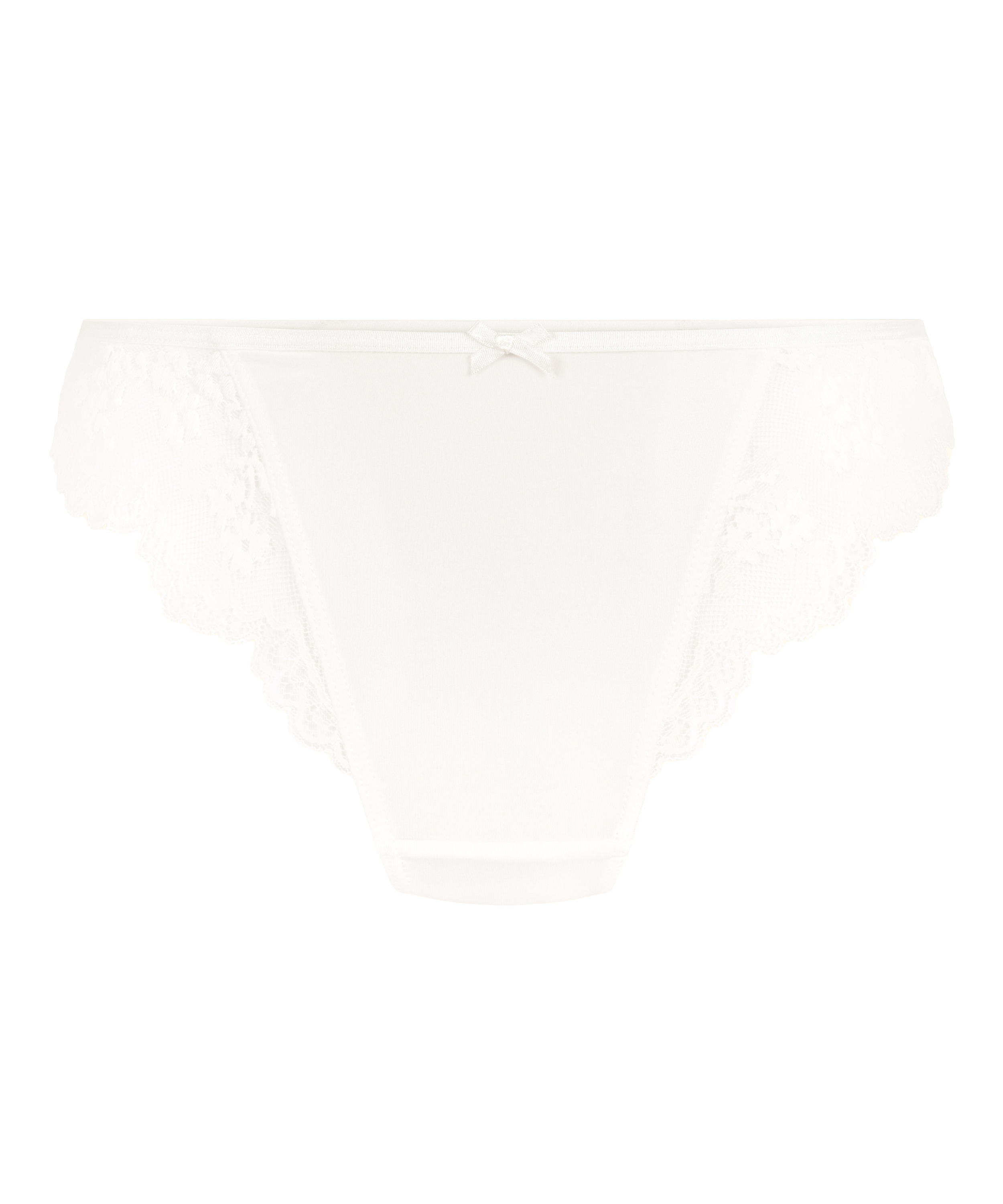 Caro Highleg Brazilian, White, main