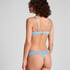 Elliena Extra Low V Thong, Blue
