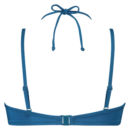 Sunset Dream Padded Underwired Bikini Top, Blue