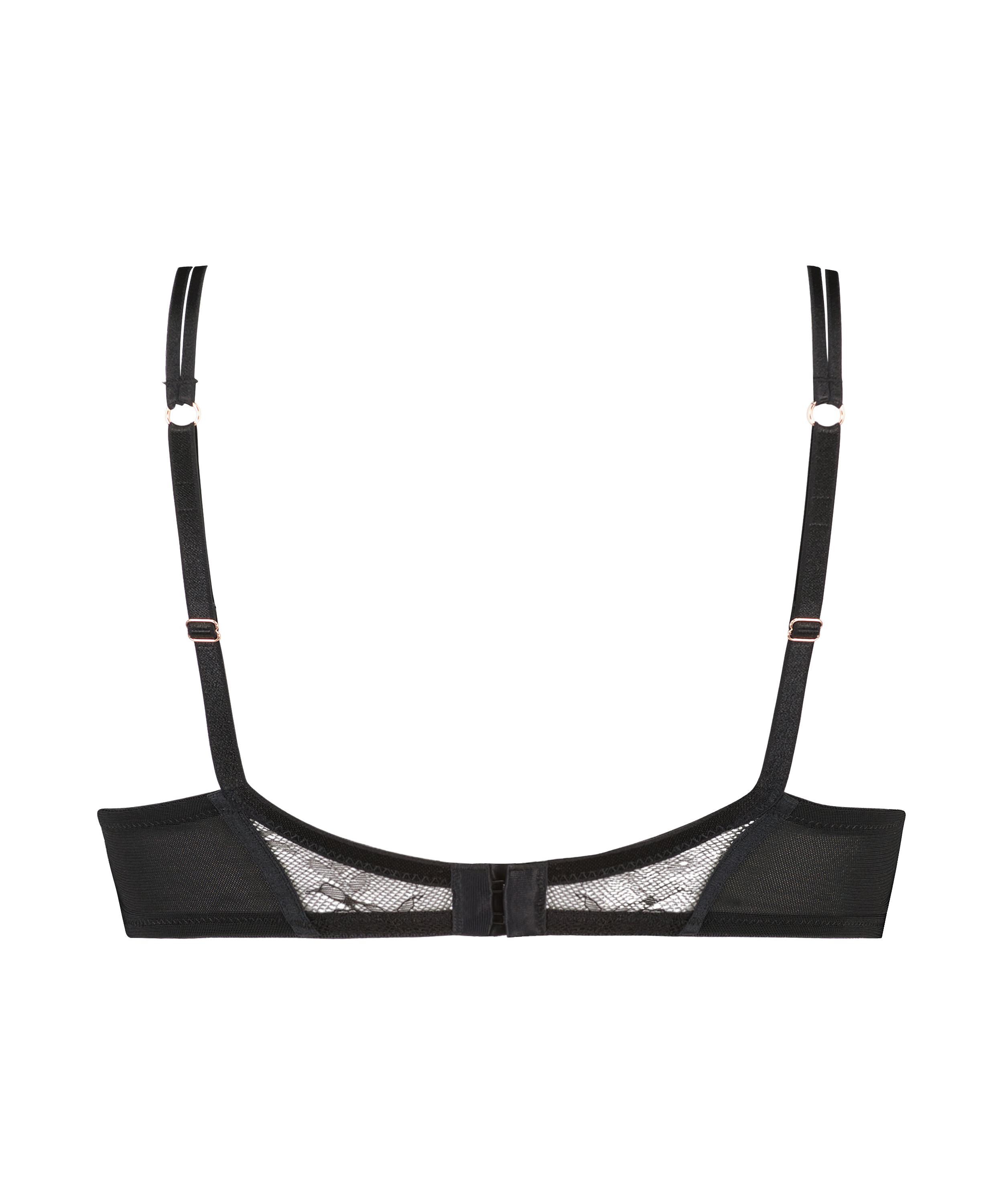 Kelsey Non-Padded Underwired Bra Lucy Hale, Black, main