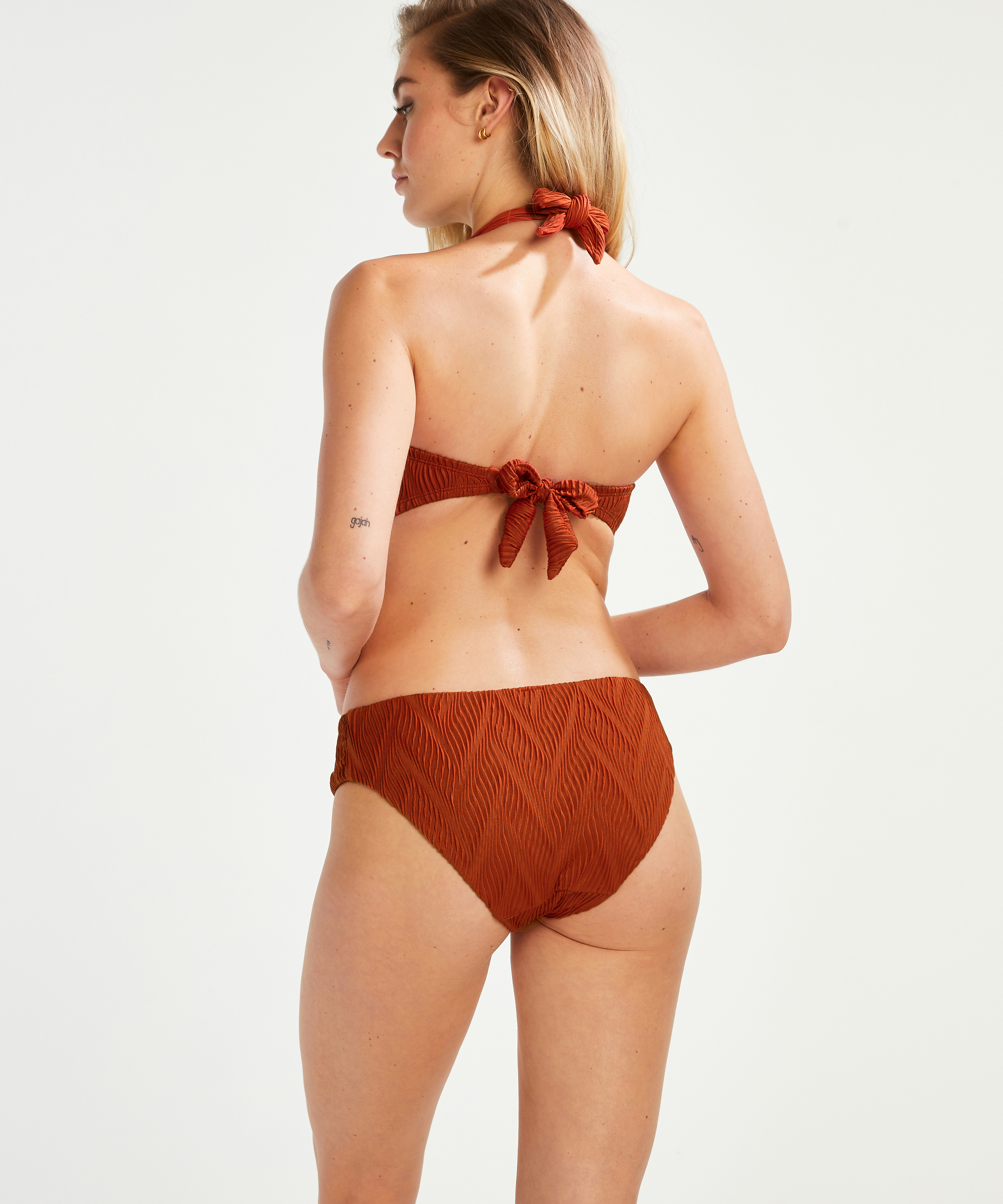 Galibi padded push-up underwired bikini top I AM Danielle Cup A - E, Orange, main
