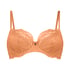 Marine Non-Padded Underwired Bra, Orange