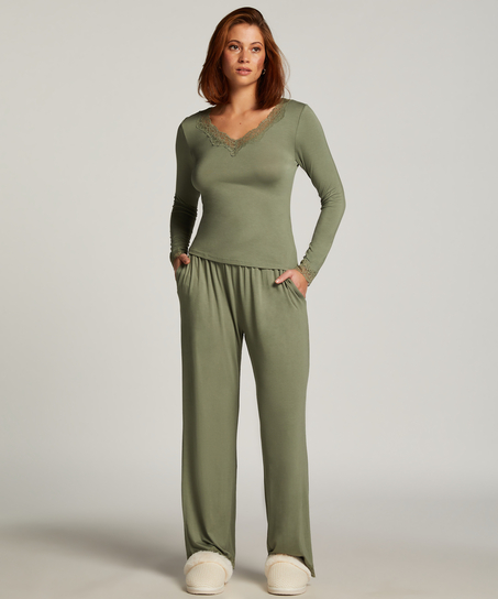 Pajama Set, Green