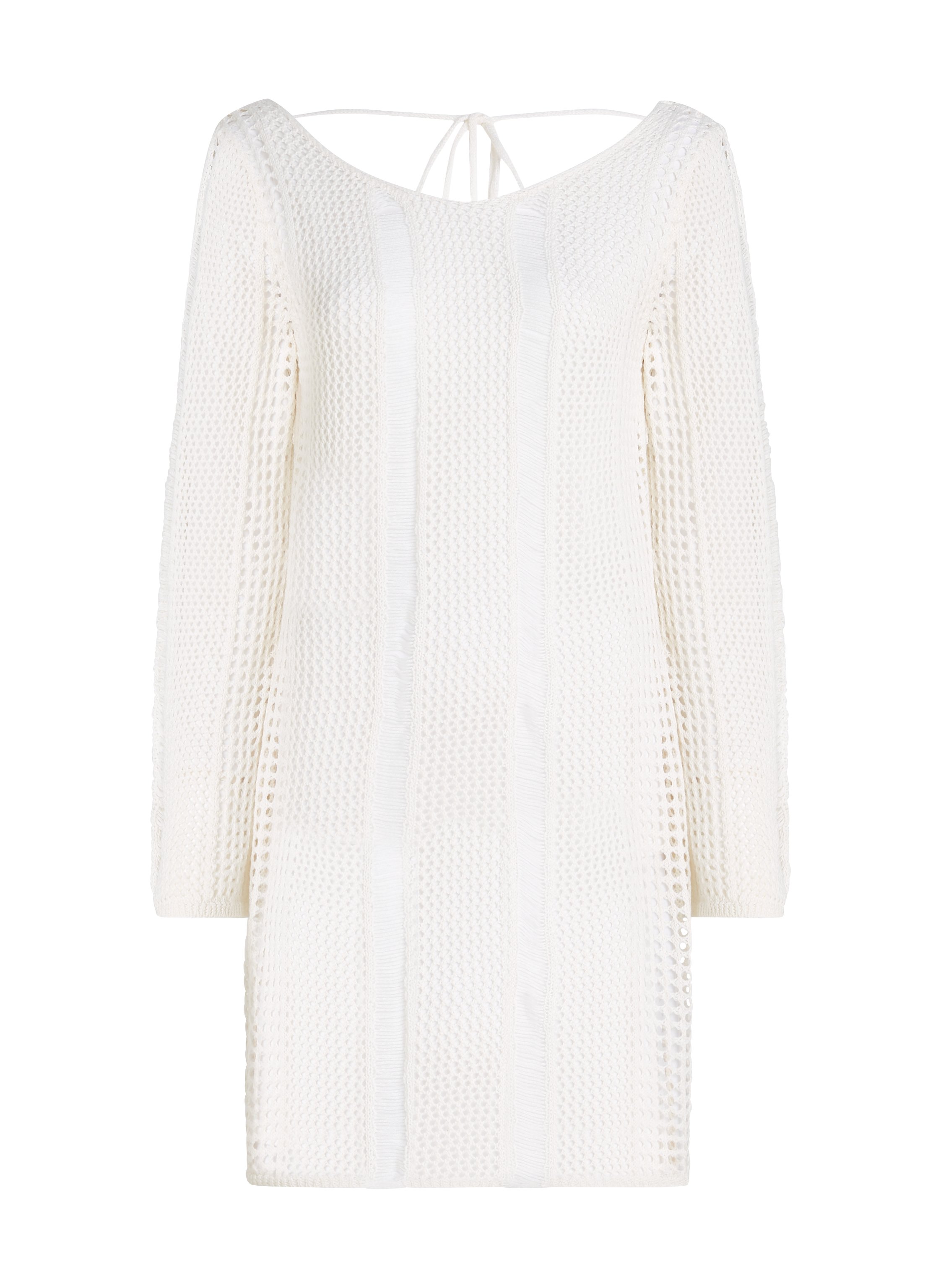Beach Dress, White, main