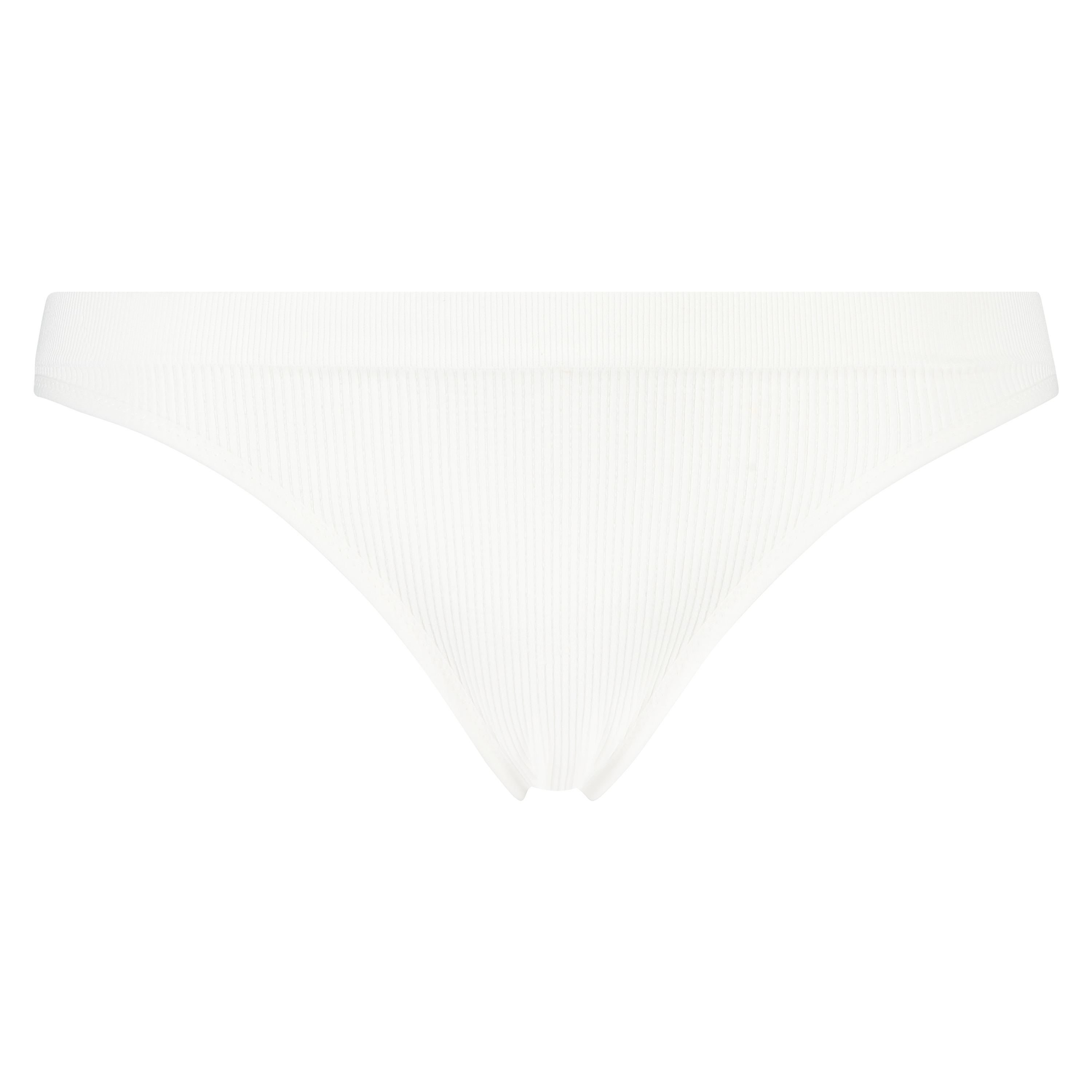 Seamless high leg brazilian, White, main