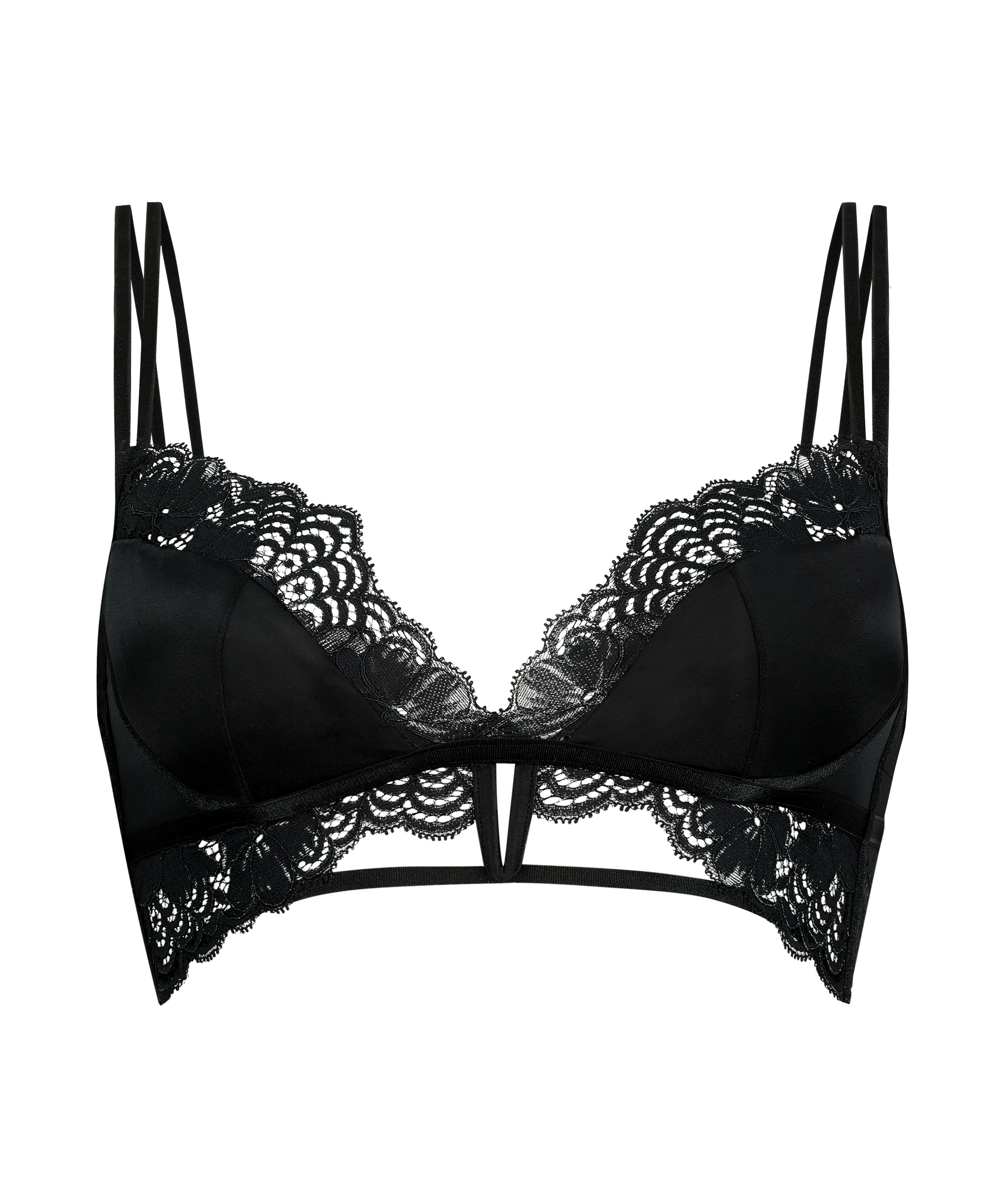 Lainey Bralette, Black, main