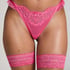 Harmony Highleg Thong, Pink
