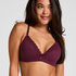 Lola Padded Non-Wired Bra, Purple