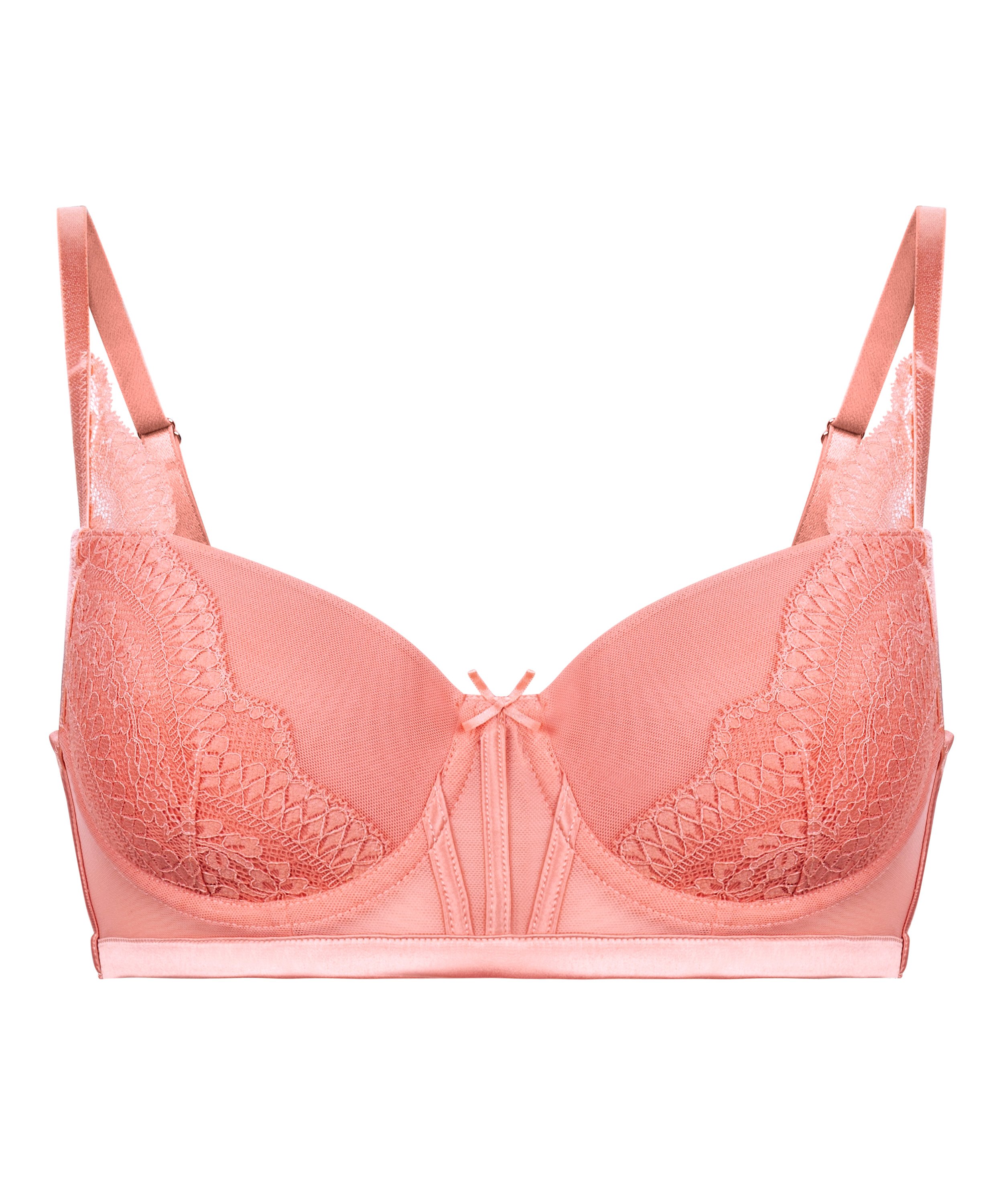 Robijn Underwired Push-Up Bra, Pink, main