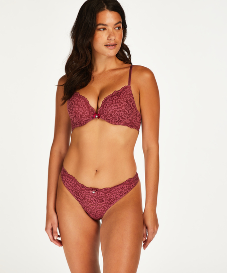 Rose Thong, Red