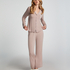 Essential Jersey Long-Sleeved Jacket, Beige