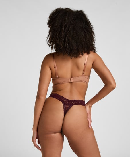 Madison Extra Low Thong, Purple