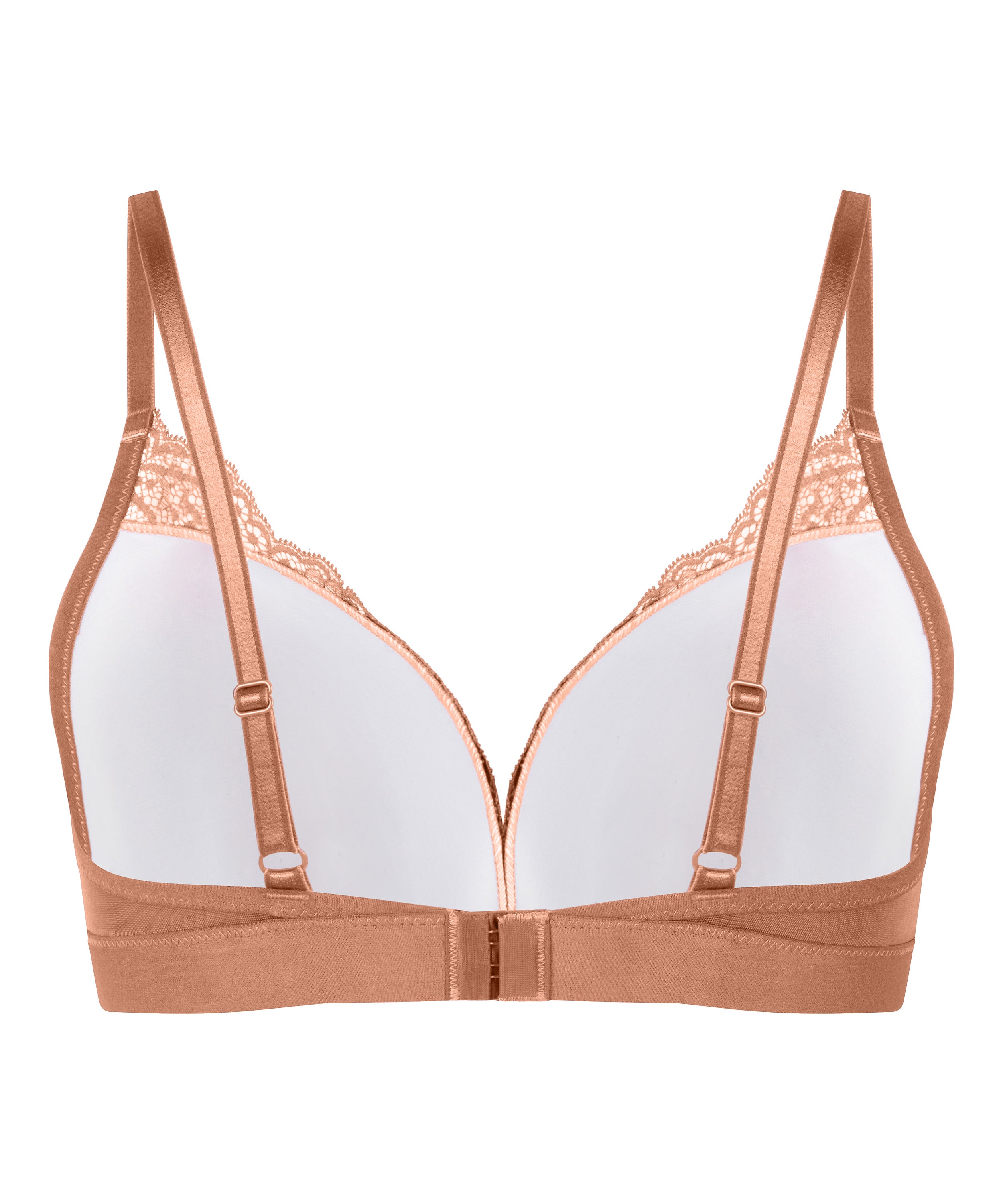 Sophie Padded Non-Underwired Bra, Brown, main