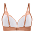 Sophie Padded Non-Underwired Bra, Brown